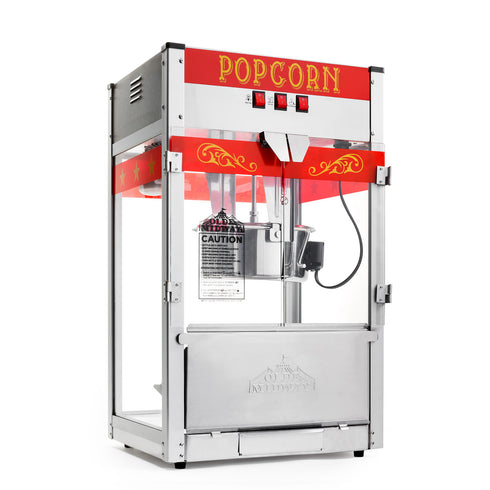 Commercial Popcorn Machine Maker Popper with Large 12-oz Kettle